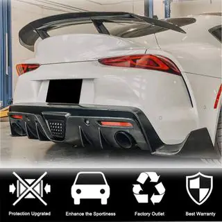 Carbon-Heckstoßstangenabdeckung Toyota Supra 2019- Foto 2