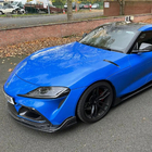 Toyota Supra 2019- Frontstoßstange Lippe V2 (Carbon) Foto 3