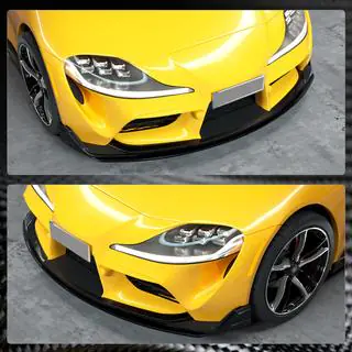 Frontstoßstange Lippe V2 (Carbon) Toyota Supra 2019- Foto 4