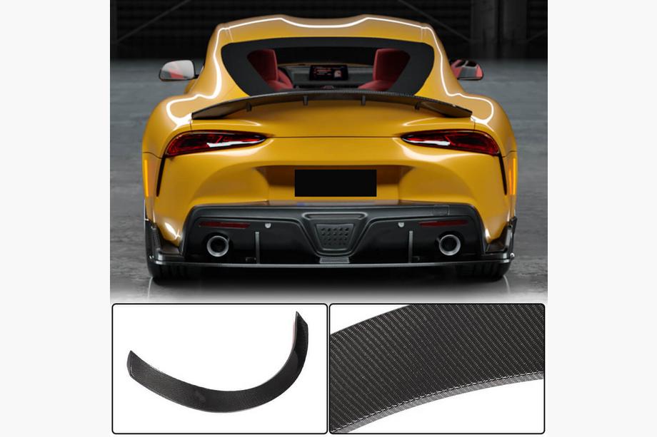 Toyota Supra 2019- Spoiler V2 (Carbon) Image