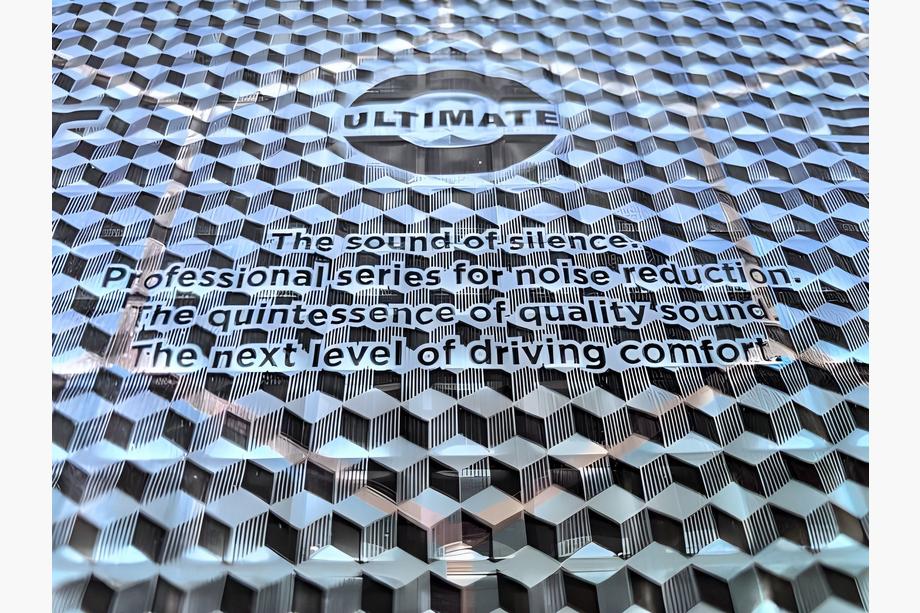 Vibrodämmmatte ULTIMATE EXPERT BLUE SILVER 3 mm (50x35 cm) Foto 3