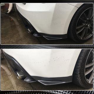 Heckstoßstangen Abdeckung V1 (Carbon) Foto 4