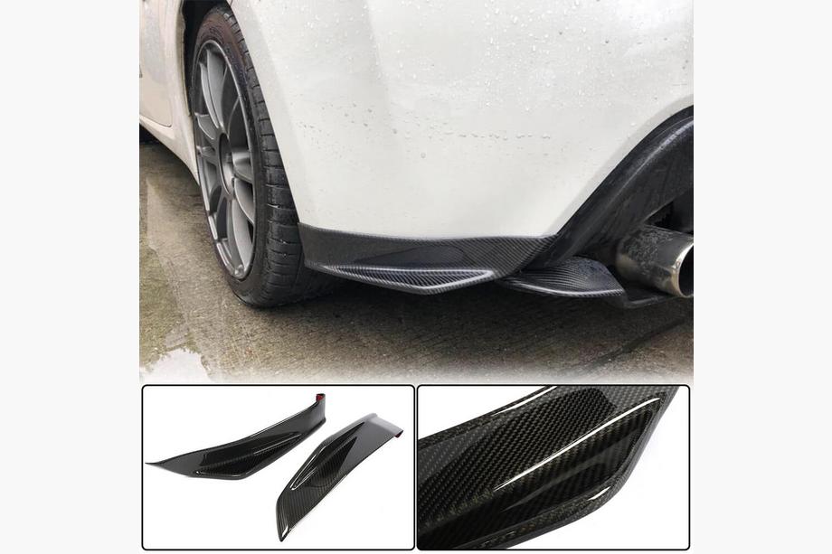 Subaru BRZ 2012-2021 Heckstoßstangen Abdeckung V1 (Carbon) Image