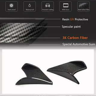 Heckstoßstangenabdeckung (2021-2023, Carbon) Foto 3