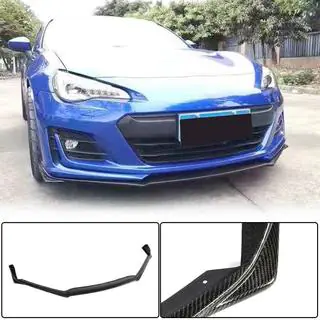Frontlippe V1 für Frontstoßstange (2017-2021, Carbon) Subaru BRZ 2012-2021 Foto 1