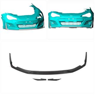 Frontstoßstange Lippe V2 (2017-2021, Carbon) Foto 2