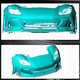 Frontlippe V1 für Frontstoßstange (2021-2023, Carbon) Subaru BRZ 2021- Foto 3