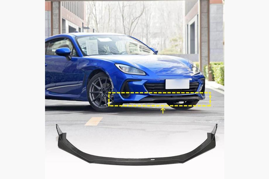 Subaru BRZ 2021- Frontlippe V1 für Frontstoßstange (2021-2023, Carbon) Image