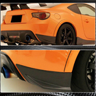 Subaru BRZ 2012-2021 Heckstoßstangen Abdeckungen V2 (Carbon) Foto 5