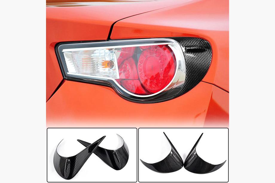 Subaru BRZ 2012-2021 Carbon Heckleuchten Abdeckungen Image