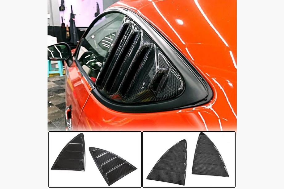 Subaru BRZ 2012-2021 Carbon Fensterabdeckungen hinten Foto 1