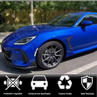 Subaru BRZ 2021- Frontstoßstangen Lip Spoiler (Kunststoff) Foto 2