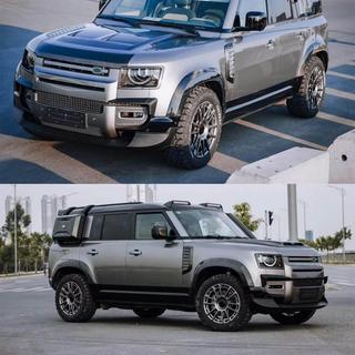 Kotflügelverbreiterungen (Bushwacker, 6-tlg., Carbon) Land Rover Defender 2019- Foto 3