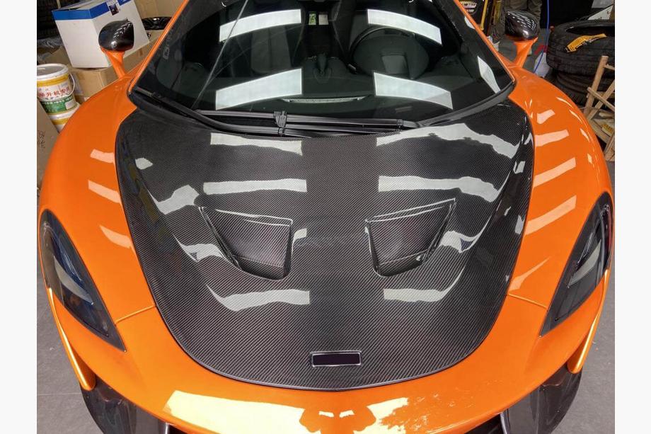 McLaren 540C/570S 2015-2020 Motorhaube (Carbon) Foto 2