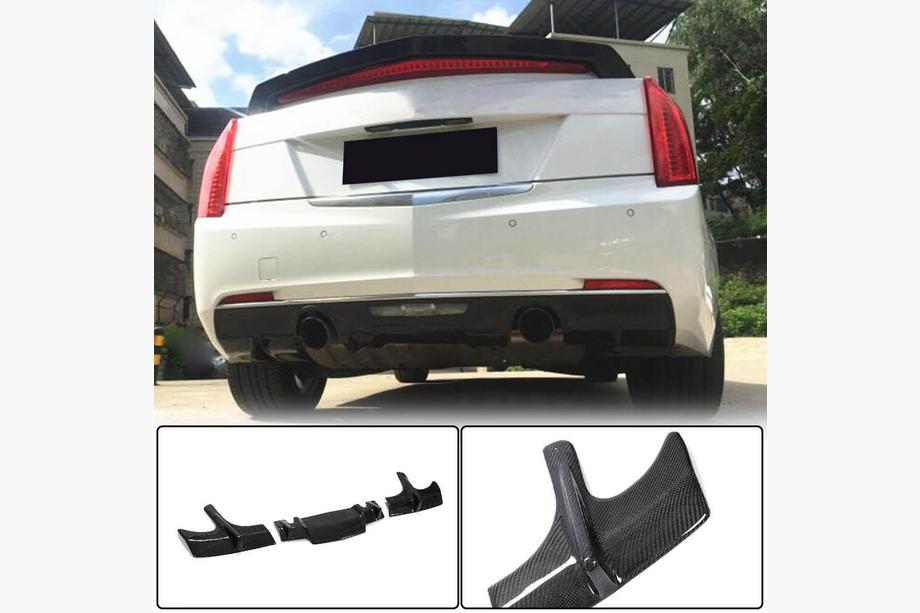 Cadillac ATS 2012-2019 Heckdiffusor Stoßstange (für Base, Carbon) Image