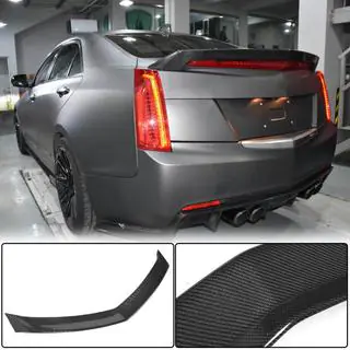 Spoiler V2 (Carbon) Cadillac ATS 2012-2019 Foto 2