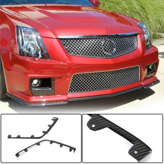 Carbon Frontstoßstangen Flaps für CTS V Coupe Foto 1