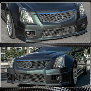 Carbon Frontstoßstangen Flaps für CTS V Coupe Foto 3