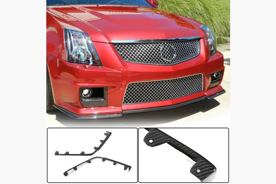 Cadillac CTS 2007-2014 Carbon Frontstoßstangen Flaps für CTS V Coupe Image