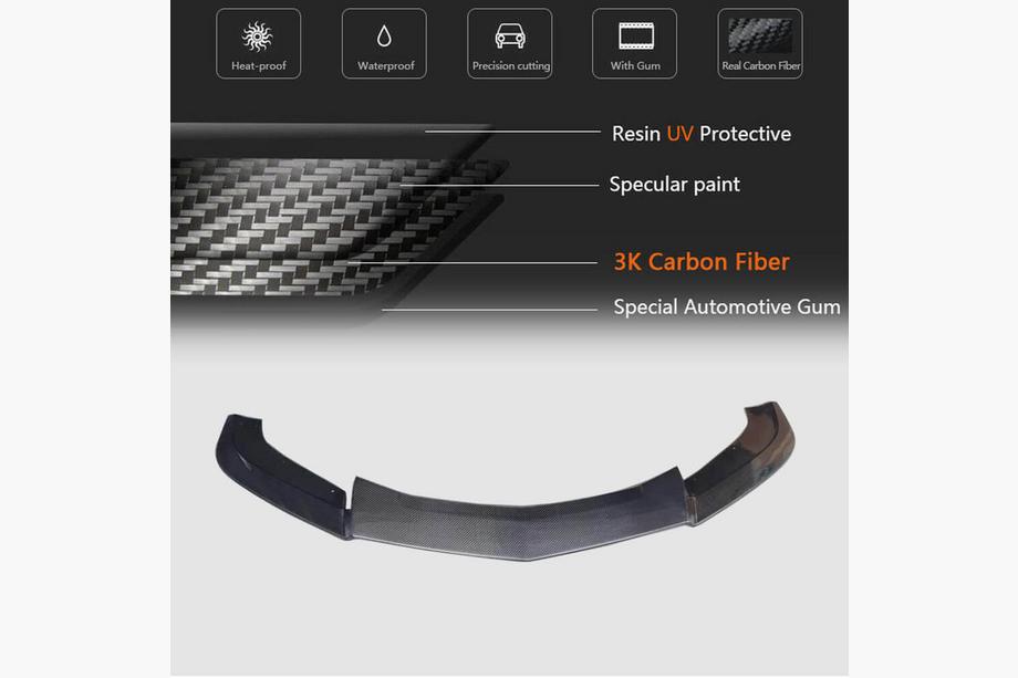 Cadillac CTS 2013-2019 Frontlippe V2 für CTS V Sedan 2016-2019 Carbon Foto 5
