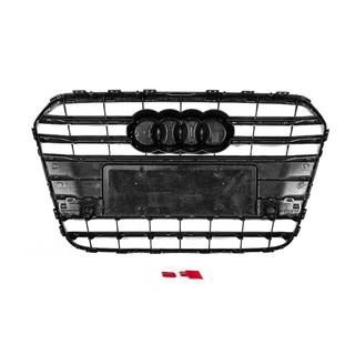 Frontgrill schwarz mit Chromrahmen S-Style (2011-2014) Foto 4