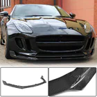 Jaguar F-Type 2013-2024 Frontstoßstange Lippe Aufsatz (2013-2016, Carbon) Foto 1