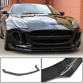 Frontstoßstange Lippe Aufsatz (2013-2016, Carbon) Jaguar F-Type 2013-2024 Foto 1