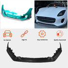Jaguar F-Type 2013-2024 Frontstoßstange Lippe Aufsatz (für Base 2017-2019, Carbon) Foto 2
