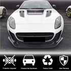 Jaguar F-Type 2013-2024 Frontstoßstange Lippe Aufsatz (für Base 2017-2019, Carbon) Foto 3