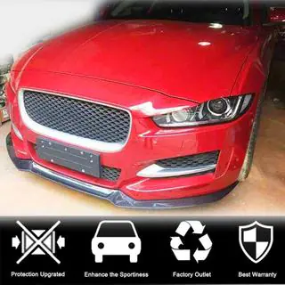 Frontstoßstangenlippe Aufsatz (2015-2019, Carbon) Jaguar XE 2016- Foto 3