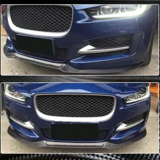 Frontstoßstangenlippe Aufsatz (2015-2019, Carbon) Jaguar XE 2016- Foto 4