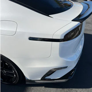 Heckstoßstangenabdeckung (2017-2020, Carbon) Kia Stinger 2017-2023 Foto 4