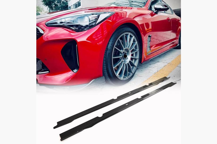 Kia Stinger 2017-2023 Seitenschweller (Carbon) Image