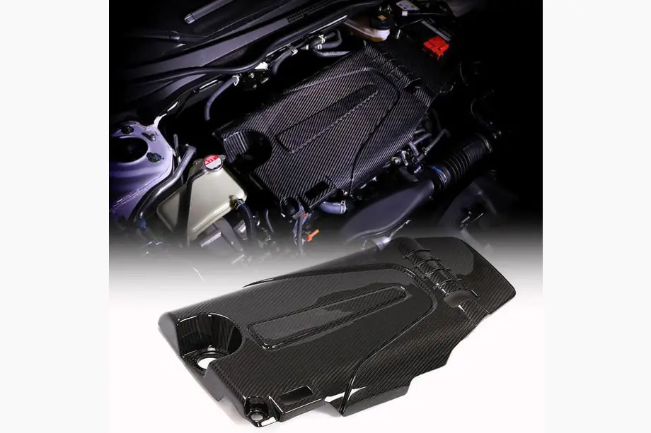 Honda Civic Sedan X 2016-2021 Motorabdeckung (Carbon) Image