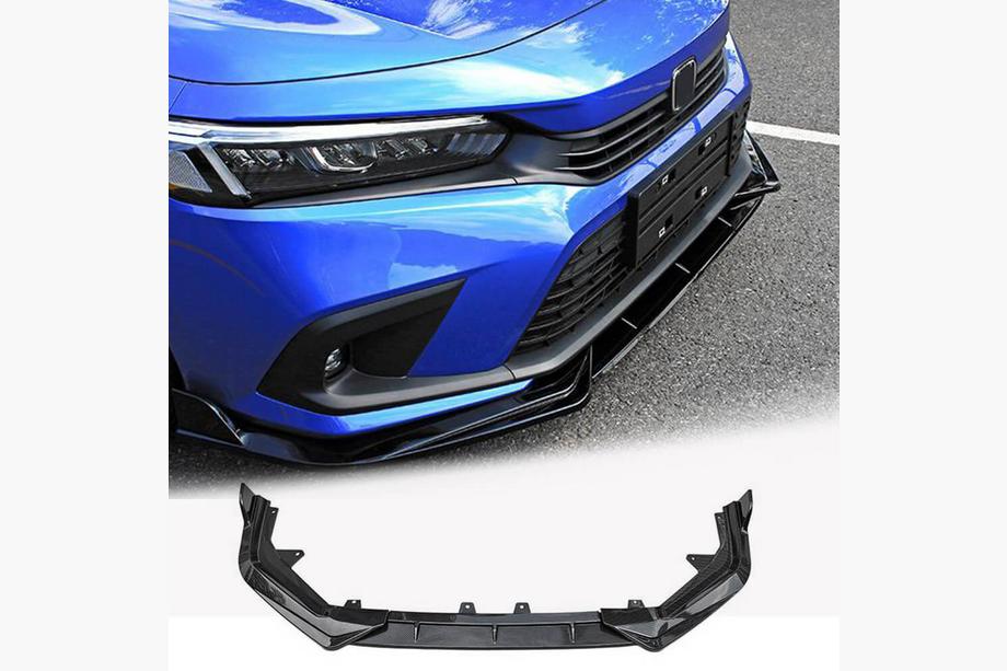 Honda Civic Sedan 2021- Frontlippe V1 (Kunststoff) Image
