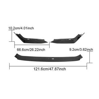 Frontstoßstange Lippe V2 (Carbon) Honda Civic HB 2021- Foto 4