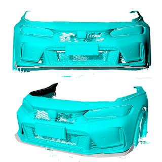 Frontspoiler Lippe V3 (Carbon) Honda Civic HB 2021- Foto 2