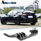 Honda Civic HB 2021- Heckdiffusor (Carbon) Foto 1
