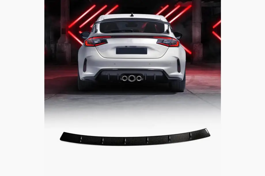 Honda Civic HB 2021- Heckspoiler Blende (Carbon) Image