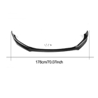 Mazda 3 2013-2019 Frontstoßstangenlippe Aufsatz (2014-2016, Carbon) Foto 6