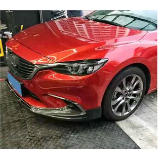 Frontlippe V1 für Frontstoßstange (2017-2019, Carbon) Foto 3