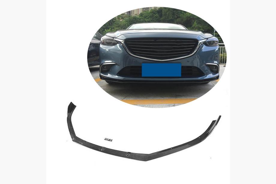 Mazda 6 2012-2024 Frontlippe V2 für Frontstoßstange (2017-2019, Carbon) Image