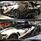 Chevrolet Camaro 2015- Radlaufverkleidungen (2016-2019, Carbon) Foto 2