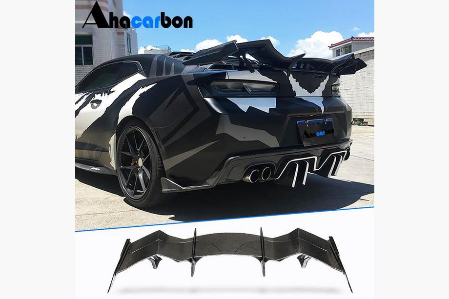 Chevrolet Camaro 2015- Heckspoiler V3 (Carbon) Image