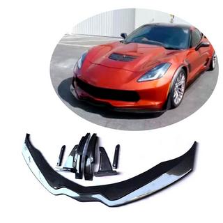 Frontstoßstange Lippe Aufsatz (2013-2017, Carbon) Chevrolet Corvette C7 2013-2019 Foto 1