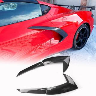 Carbon Abdeckungen für hintere Kotflügel (2019-2022) Chevrolet Corvette C8 2019- Foto 1