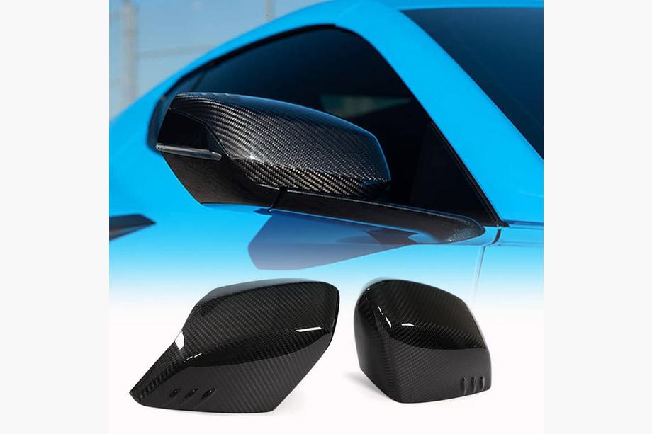 Chevrolet Corvette C8 2019- Spiegelabdeckungen (2019-2022, Carbon) Image