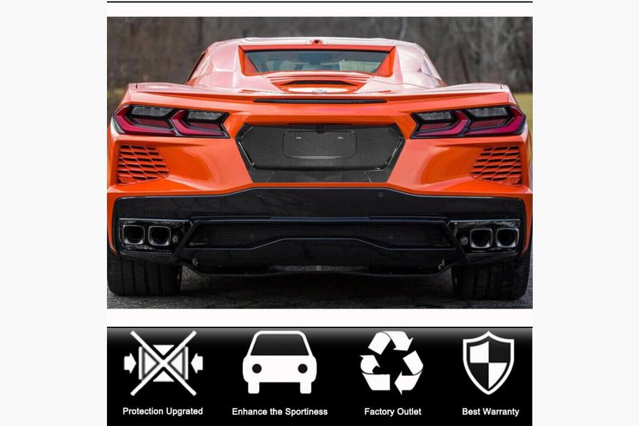 Chevrolet Corvette C8 2019- Kofferraumdeckel Carbon Abdeckung (2019-2022, Carbon) Foto 2