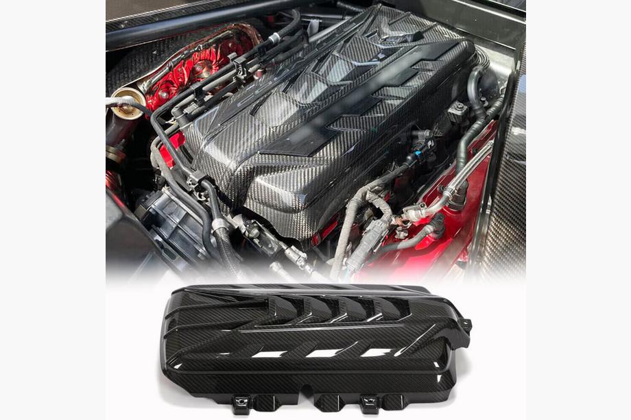 Chevrolet Corvette C8 2019- Motorabdeckung (2019-2022, Carbon) Image