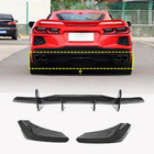Chevrolet Corvette C8 2019- Heckdiffusor V1 (2019-2022, Carbon) Foto 1